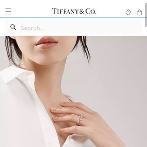 Tiffany & Co Silver Open Heart Peretti Band